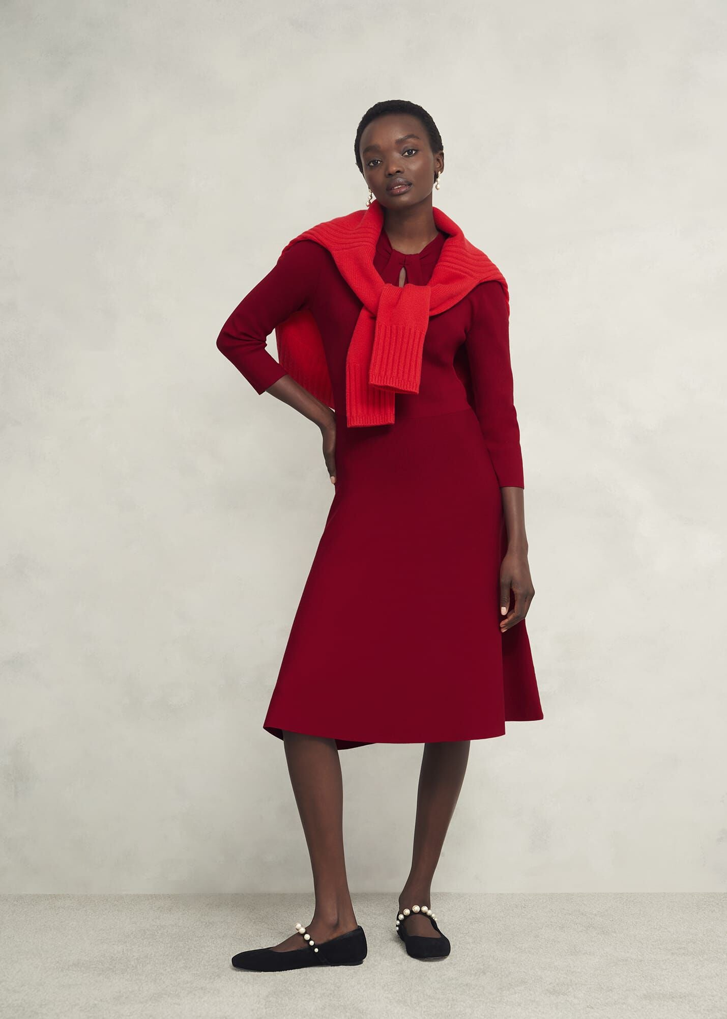 Petite Effie Knitted Dress