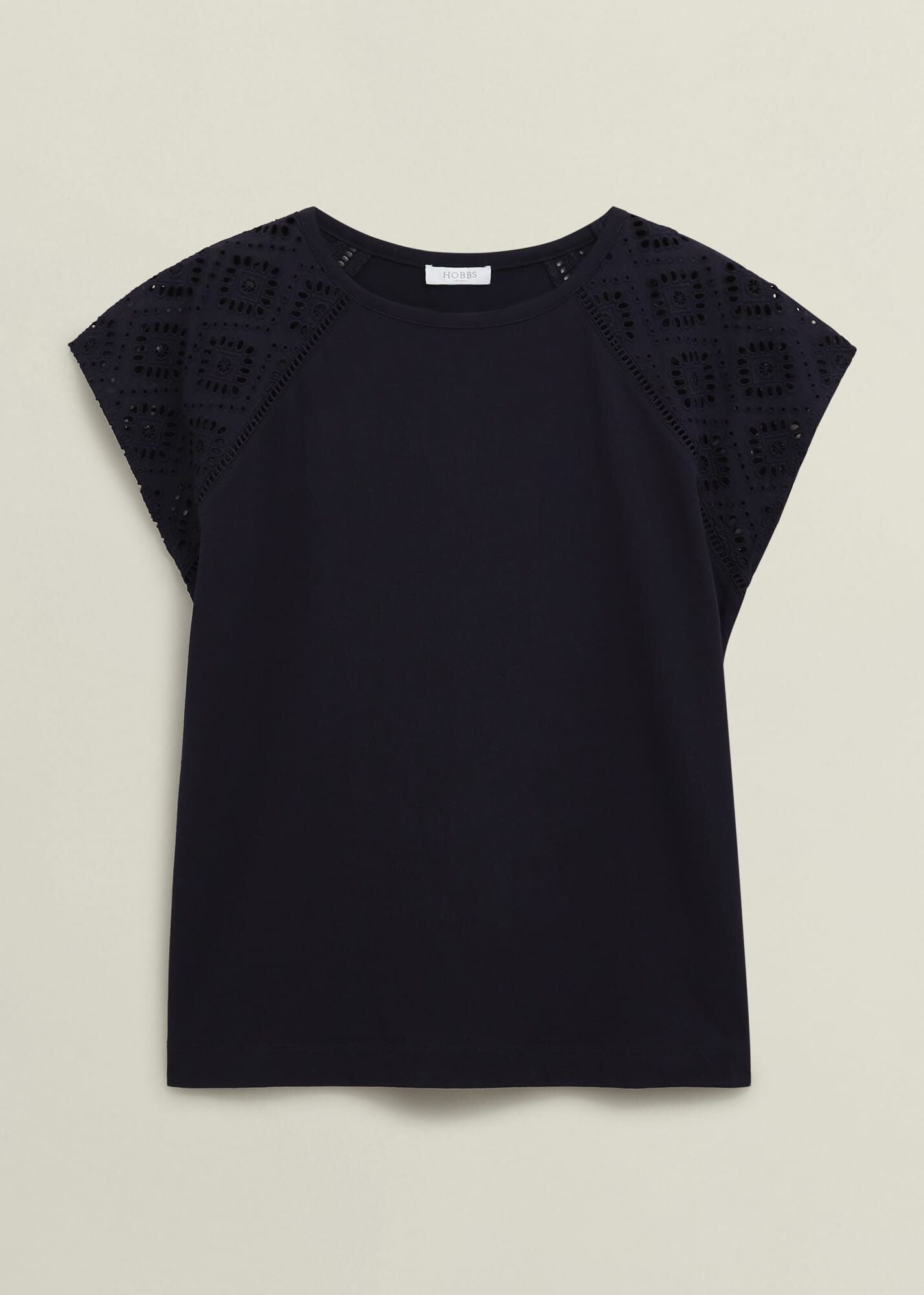 Ivana Cotton Broderie Top
