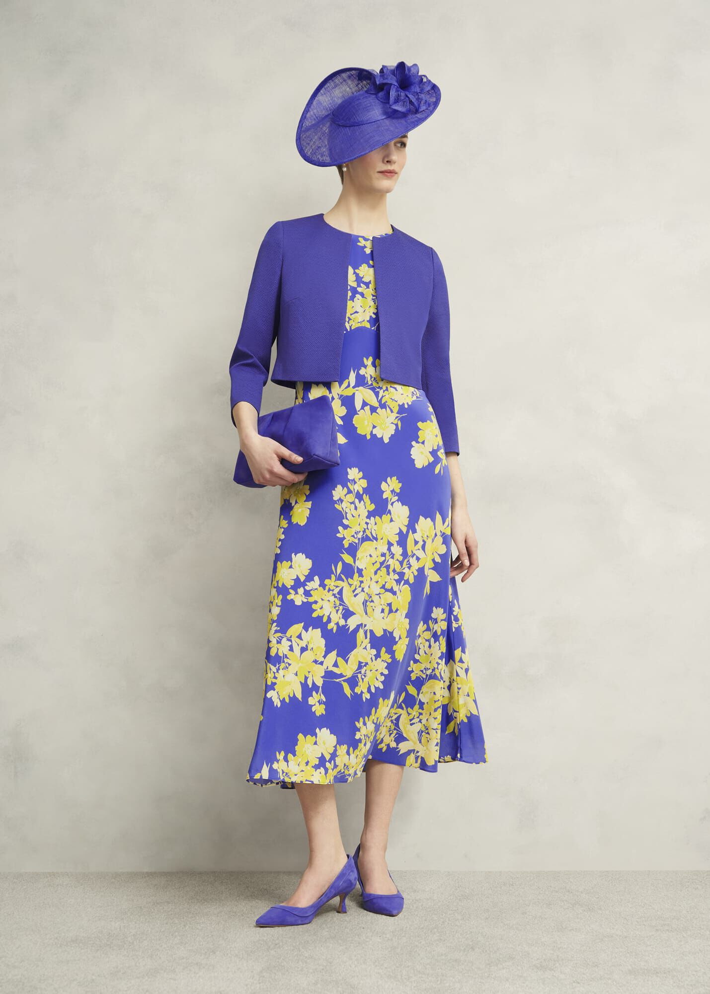 Petite Ann Embellished Silk Dress