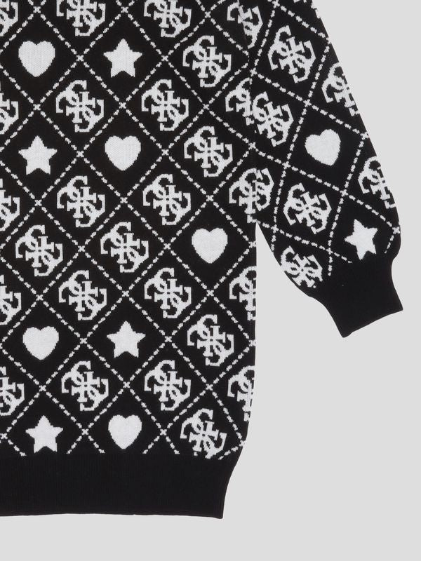 Vestido Guess Kids Sweater Para Niña