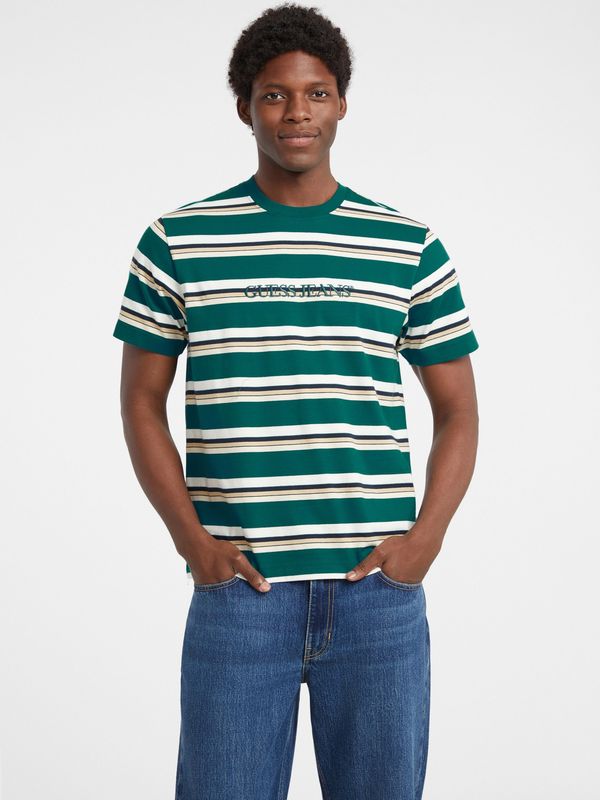 Playera Guess Striped - Guess Jeans x HYUNJIN