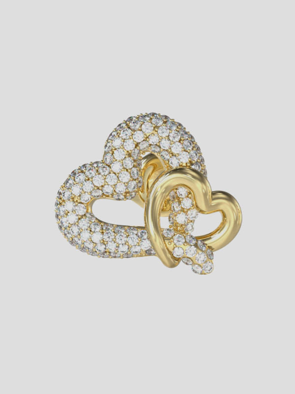 Aretes Guess Love Bites