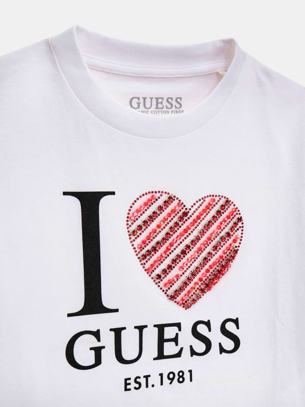 Playera Guess Kids Para Niña