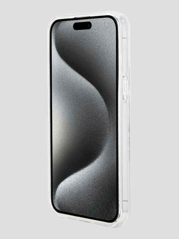 Funda Para Celular iPhone 15 Pro Max Guess Magsafe Flower Ring