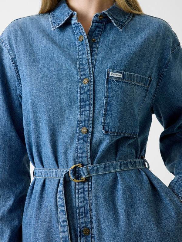 Vestido Guess Denim - Guess Jeans