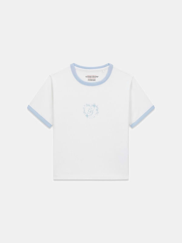 Playera Guess Baby Ringer - Guess Jeans