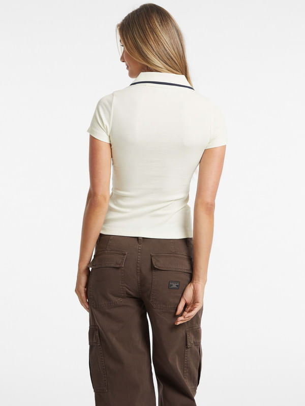 Playera Tipo Polo Guess Slim - Guess Jeans