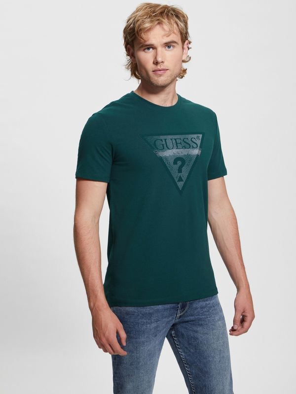 Playera Guess Shiny Triangle