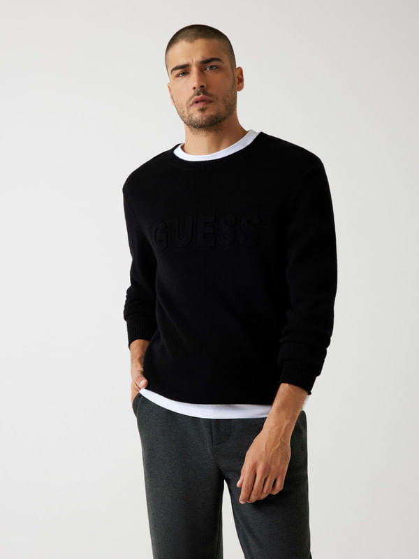 Suéter Guess Logo