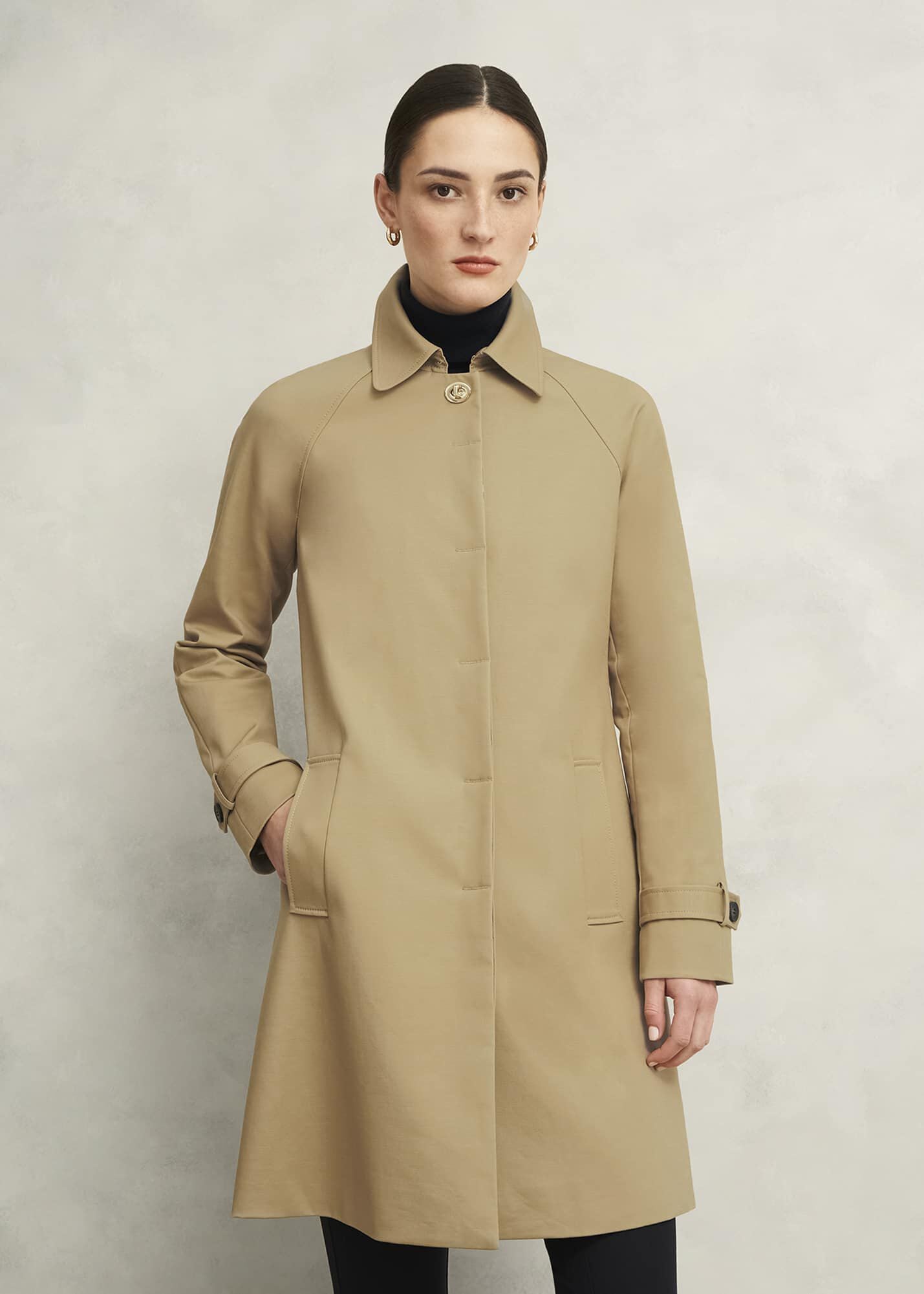 Vivienne Shower Resistant Trench Coat