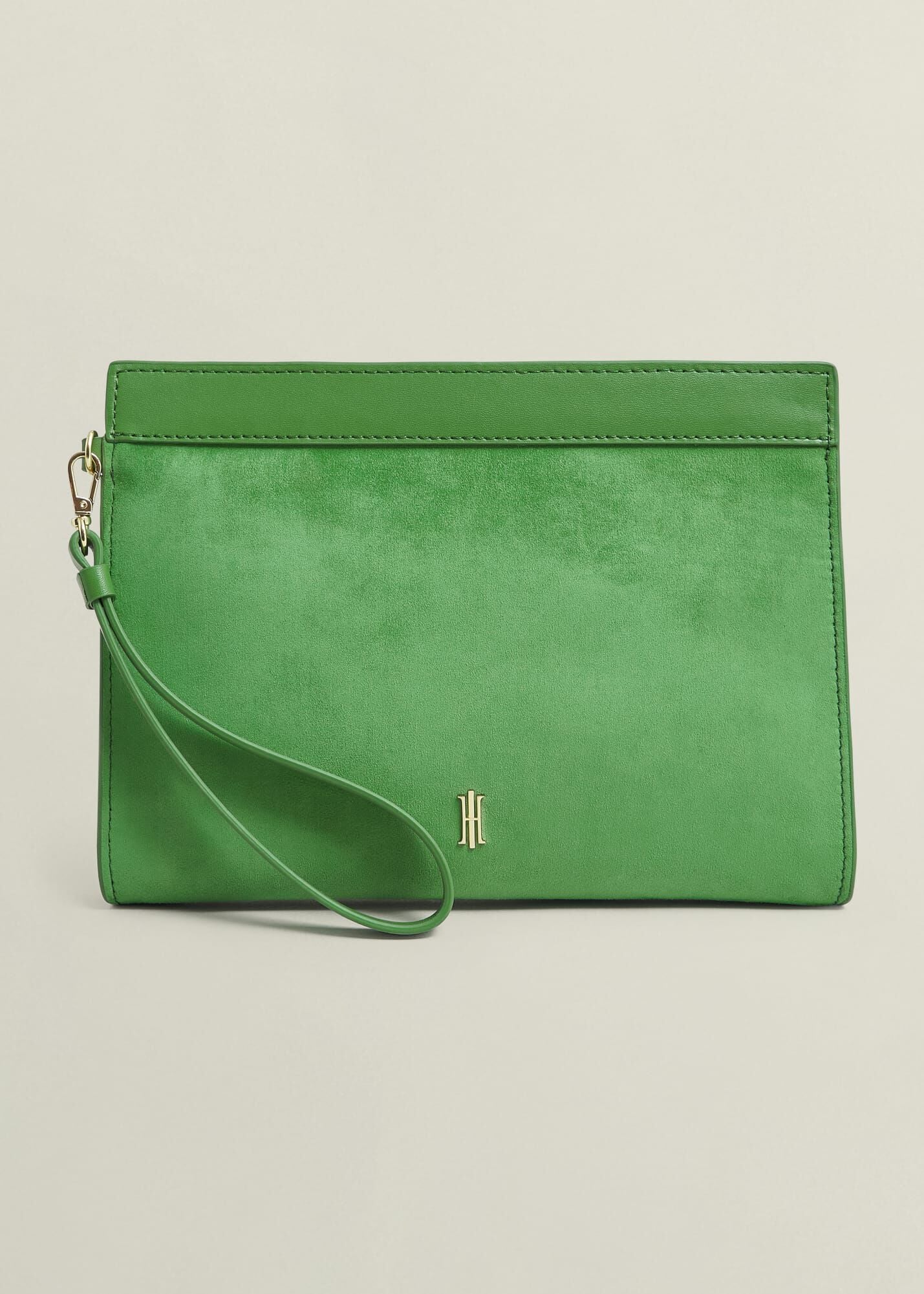 Catherine Suede Wristlet