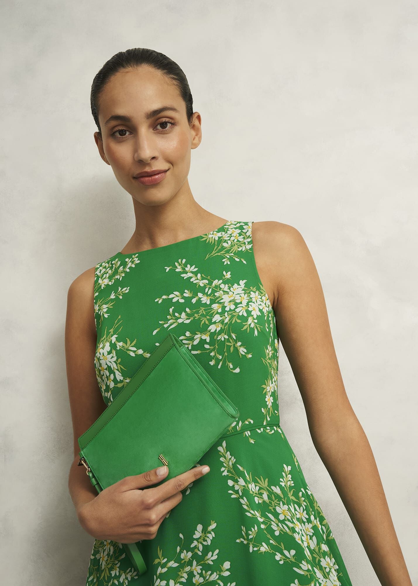 Catherine Suede Wristlet