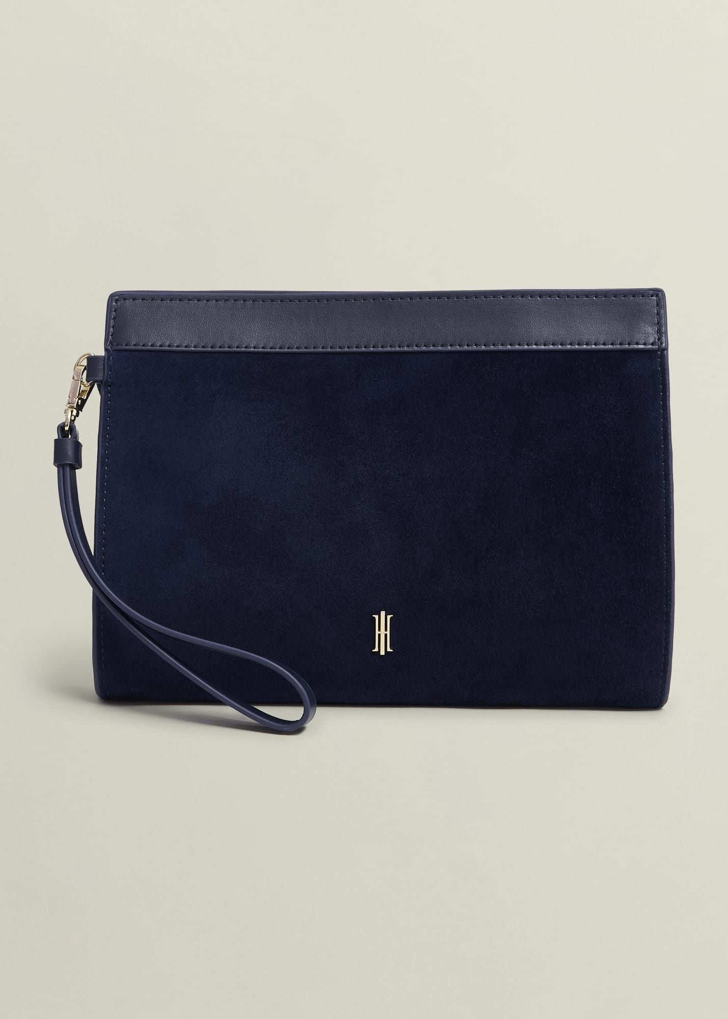 Catherine Suede Wristlet