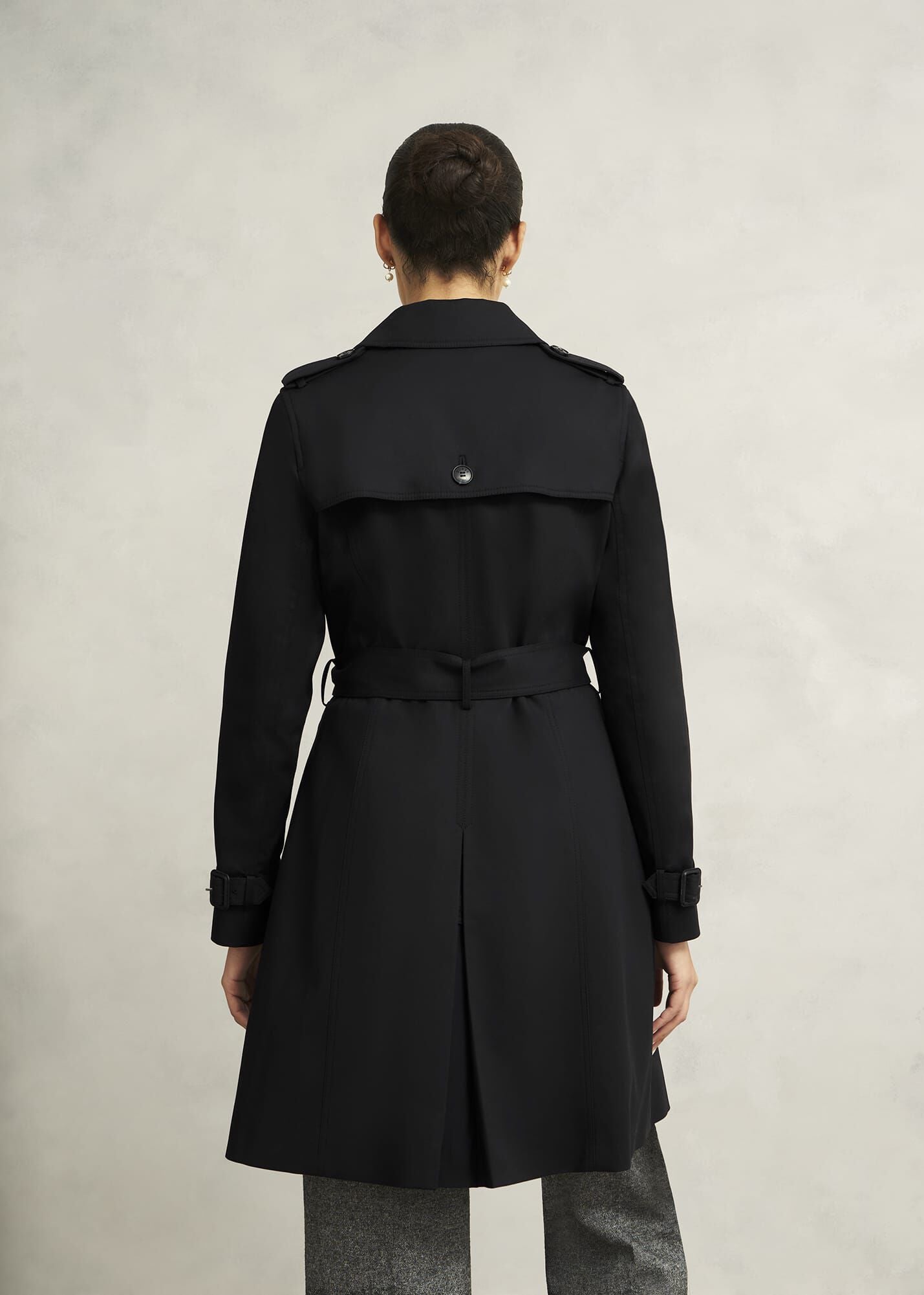 Skylar Shower Resistant Trench Coat