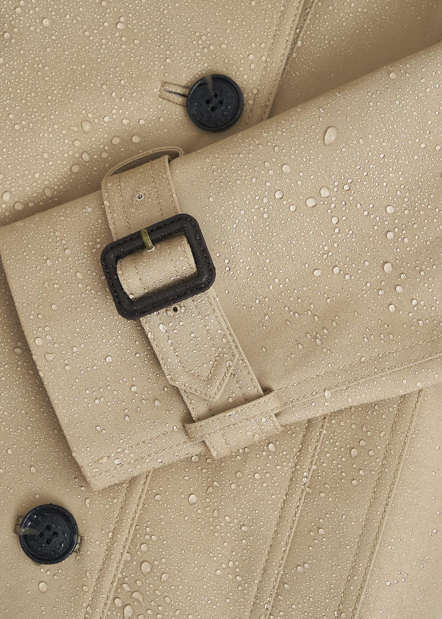 Skylar Shower Resistant Trench Coat