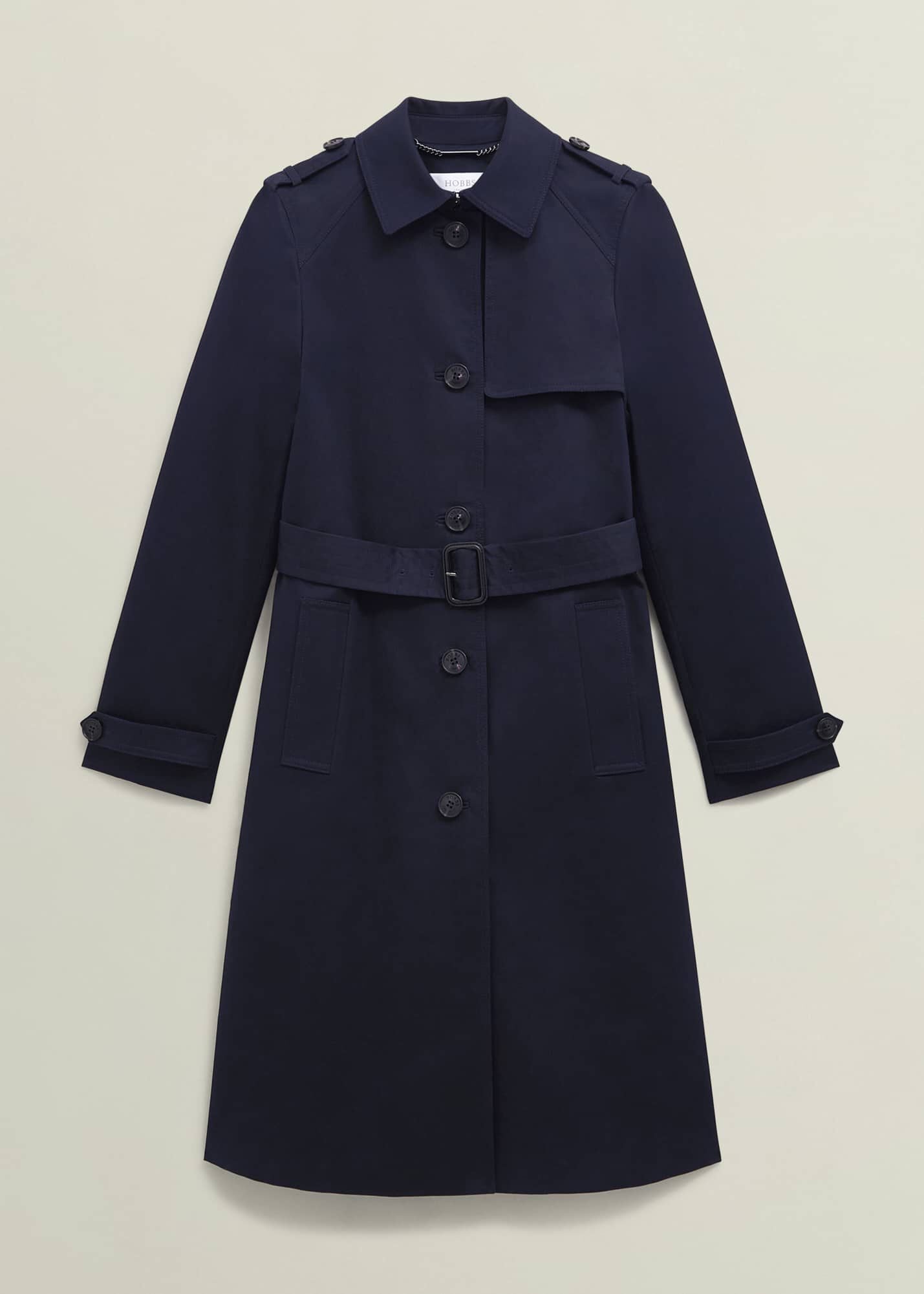 Hallie Shower Resistant Trench