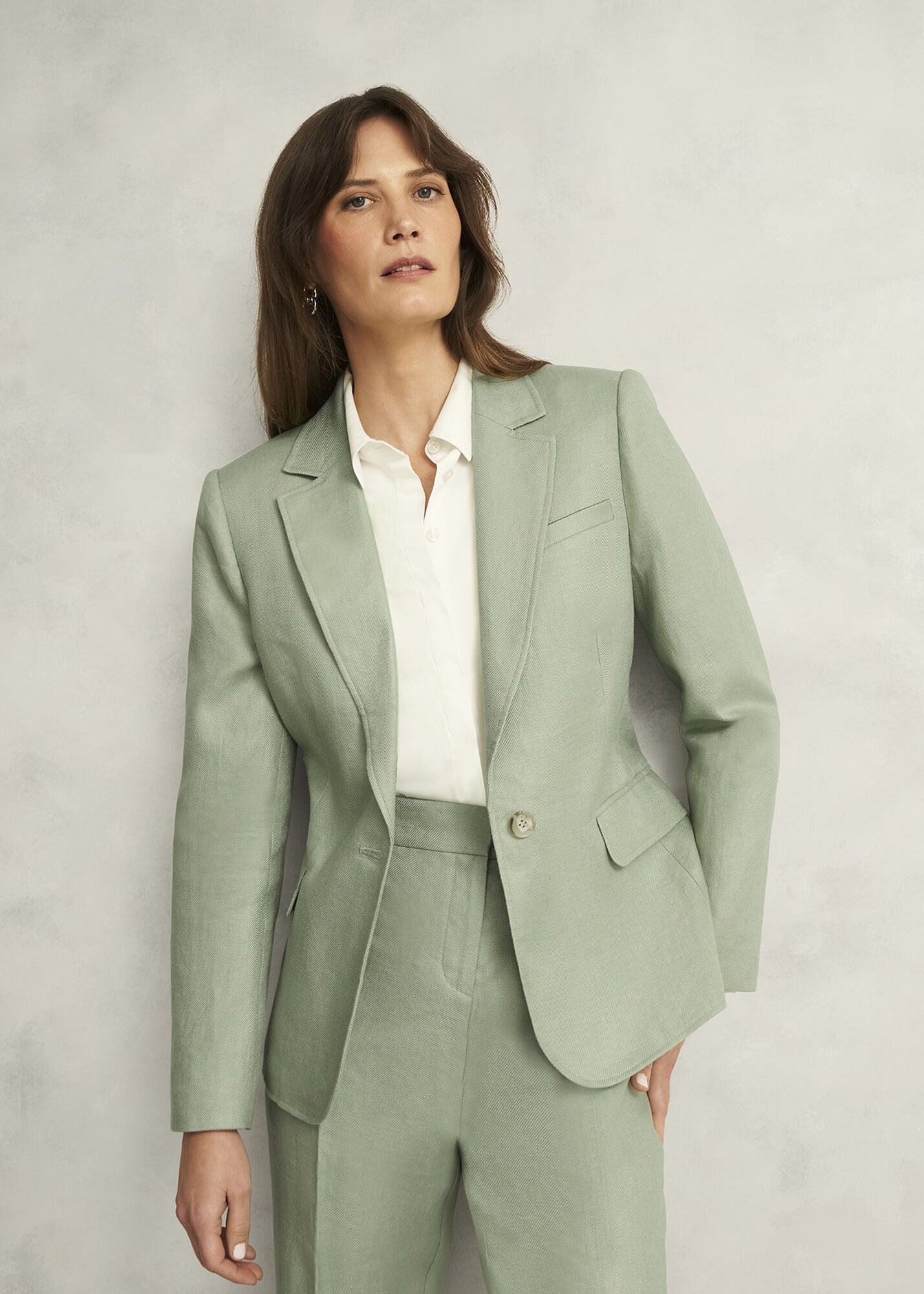 Petite Marietta Linen Jacket