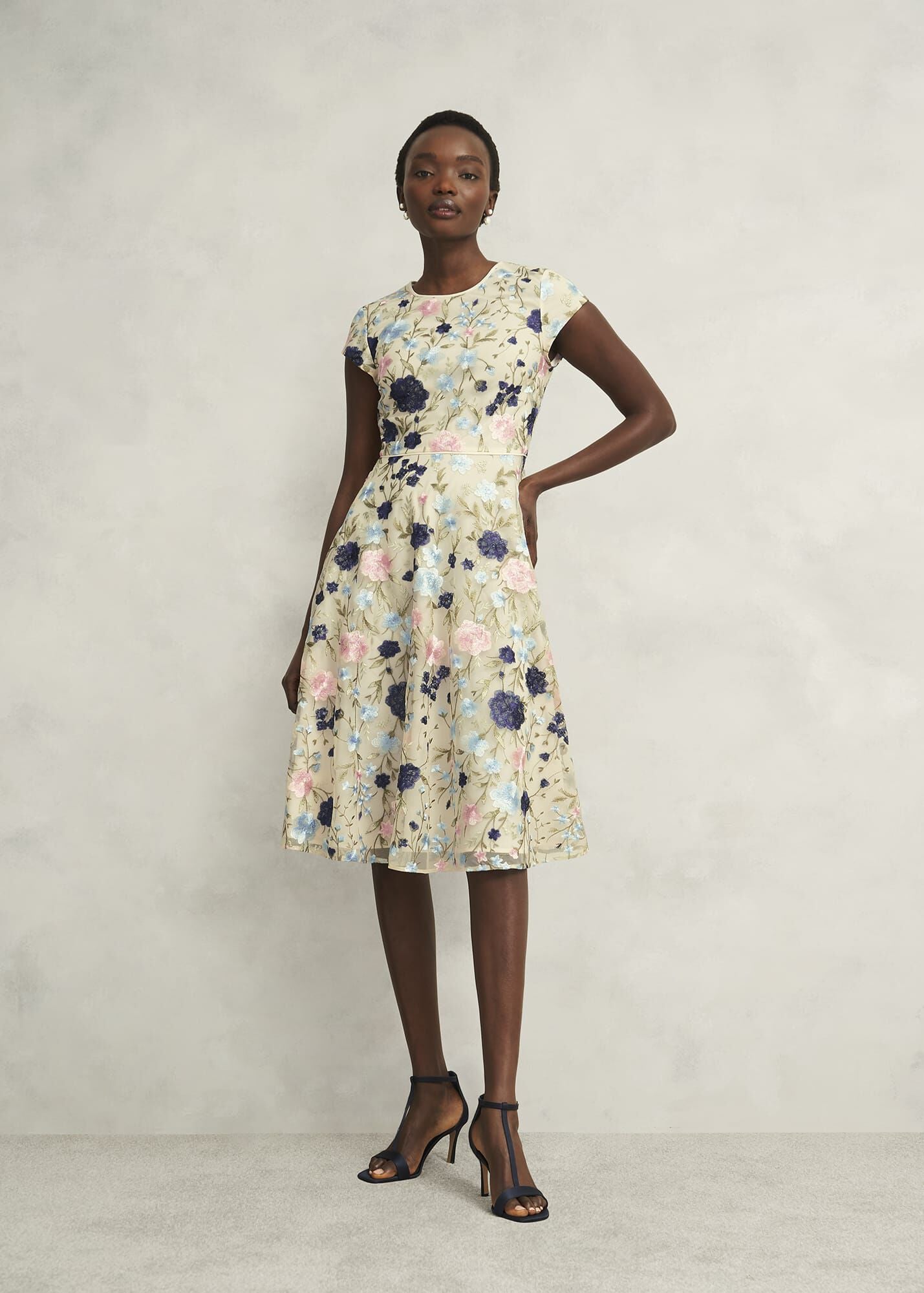Tia Embroidered Dress