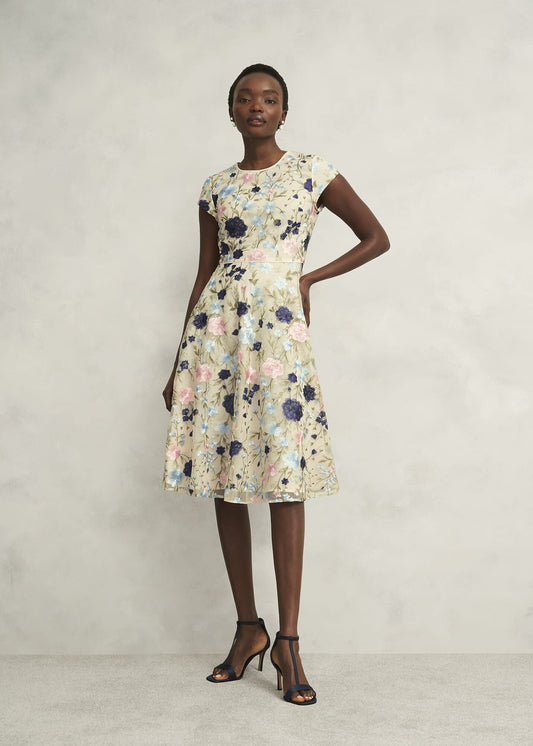 Tia Embroidered Dress
