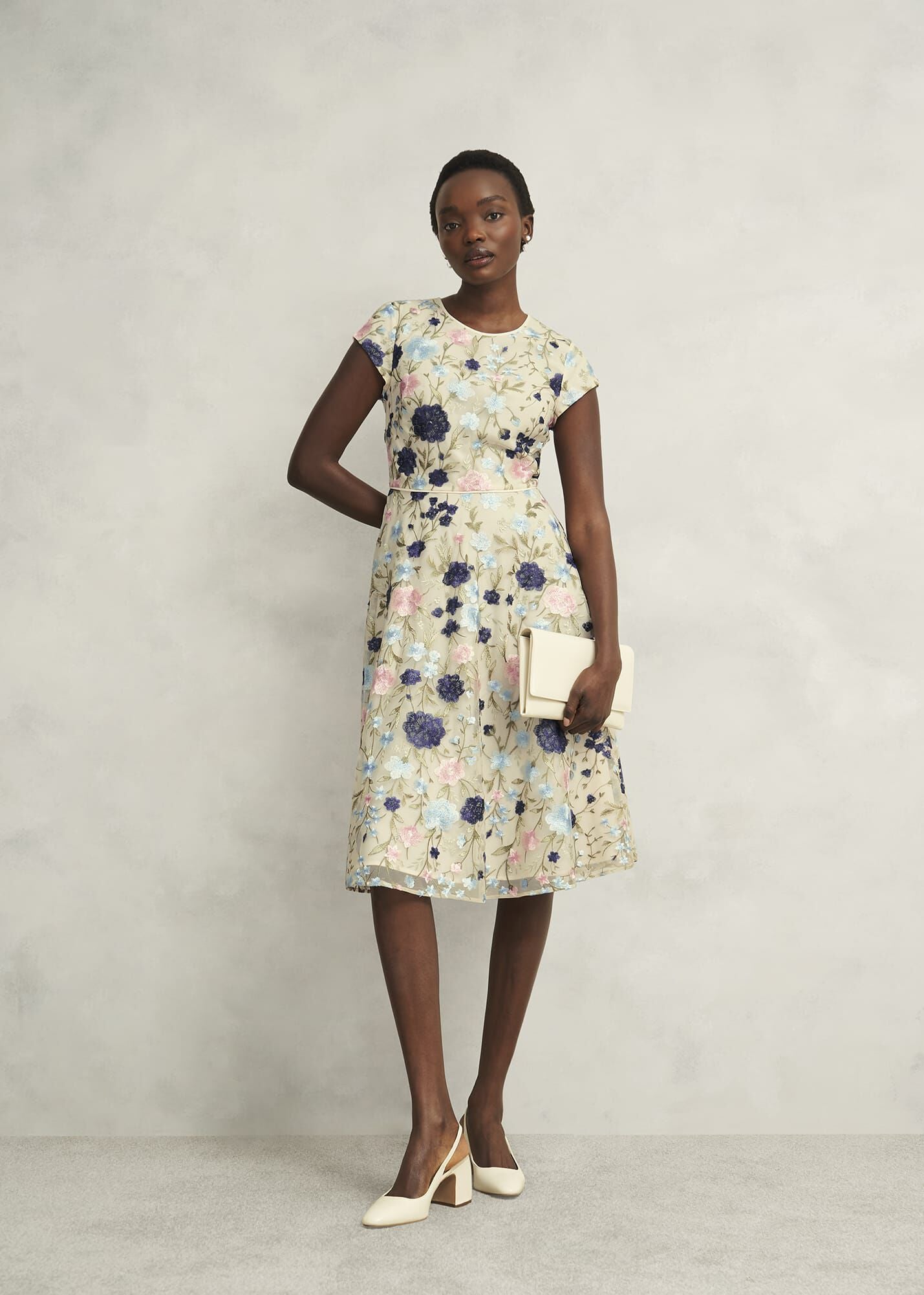 Tia Embroidered Dress