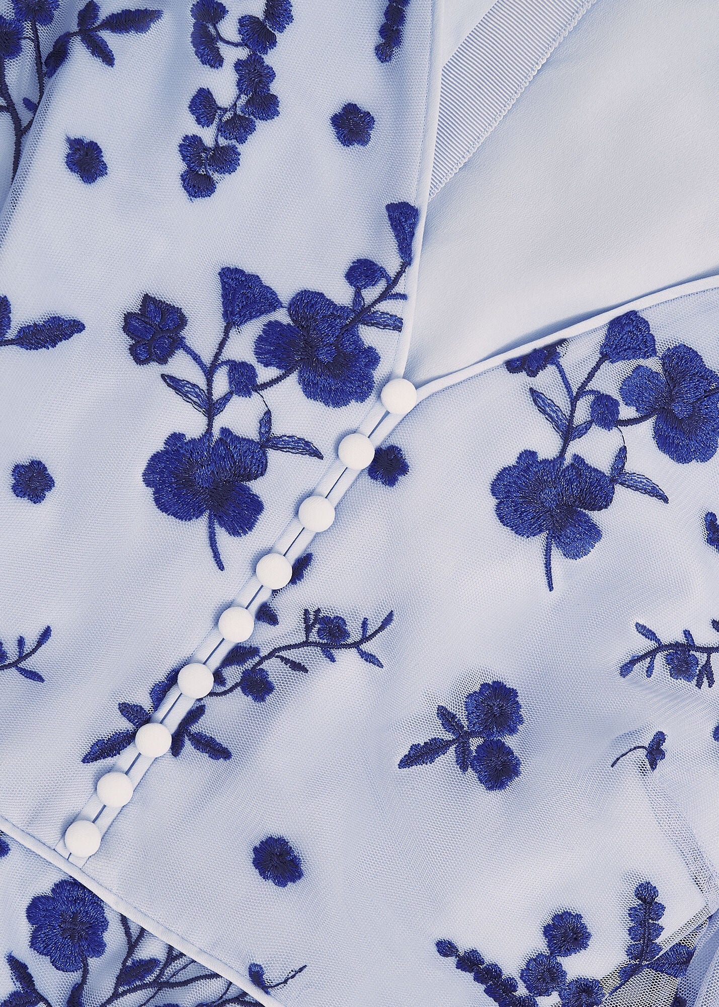 Petite Ella  Embroidered Dress