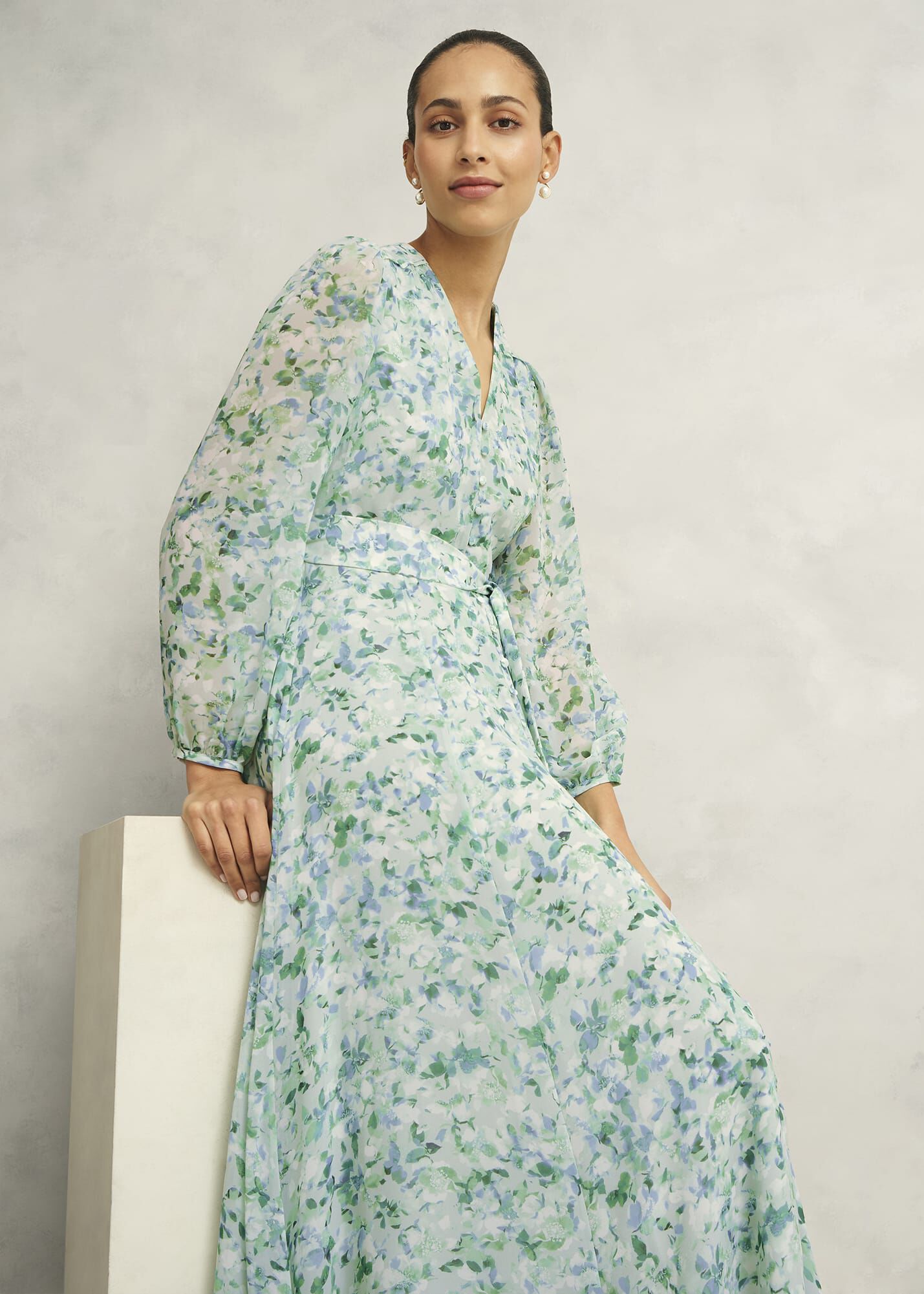 Thea Tie Belted Dress