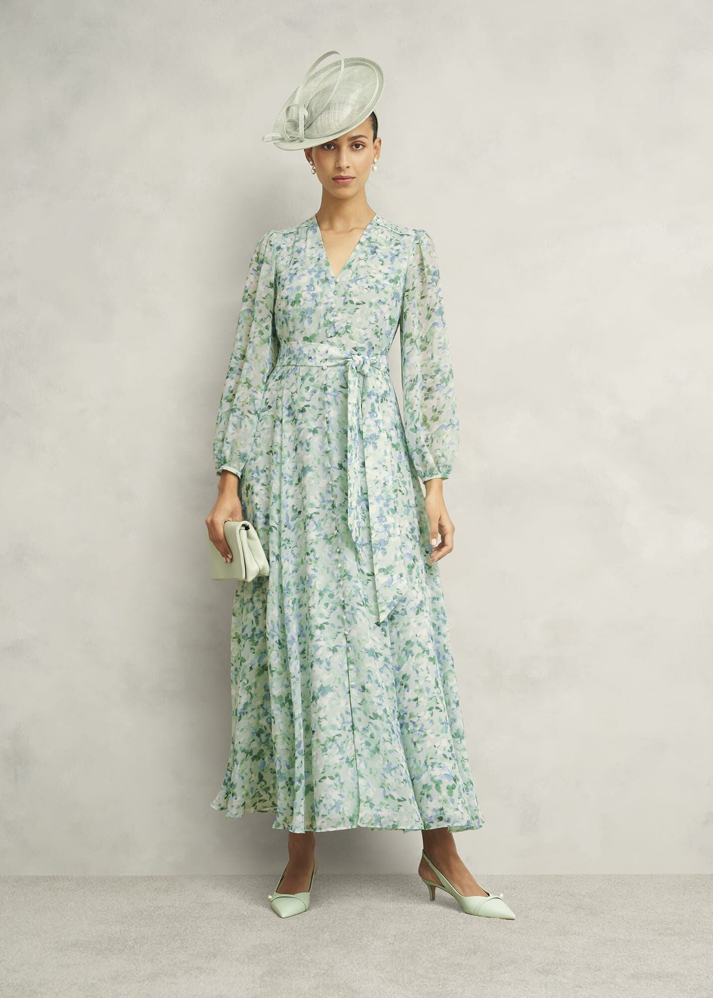 Thea Tie Belted Dress