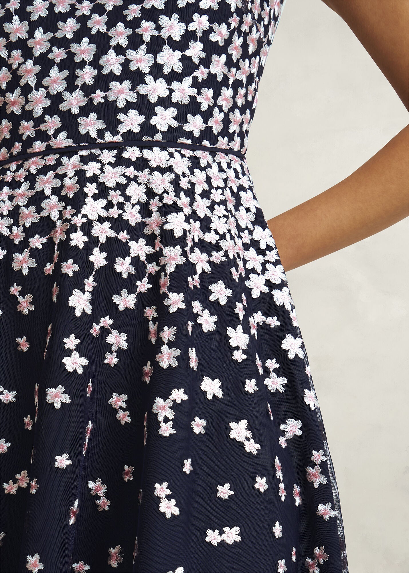 Petite Betty Embroidered Dress