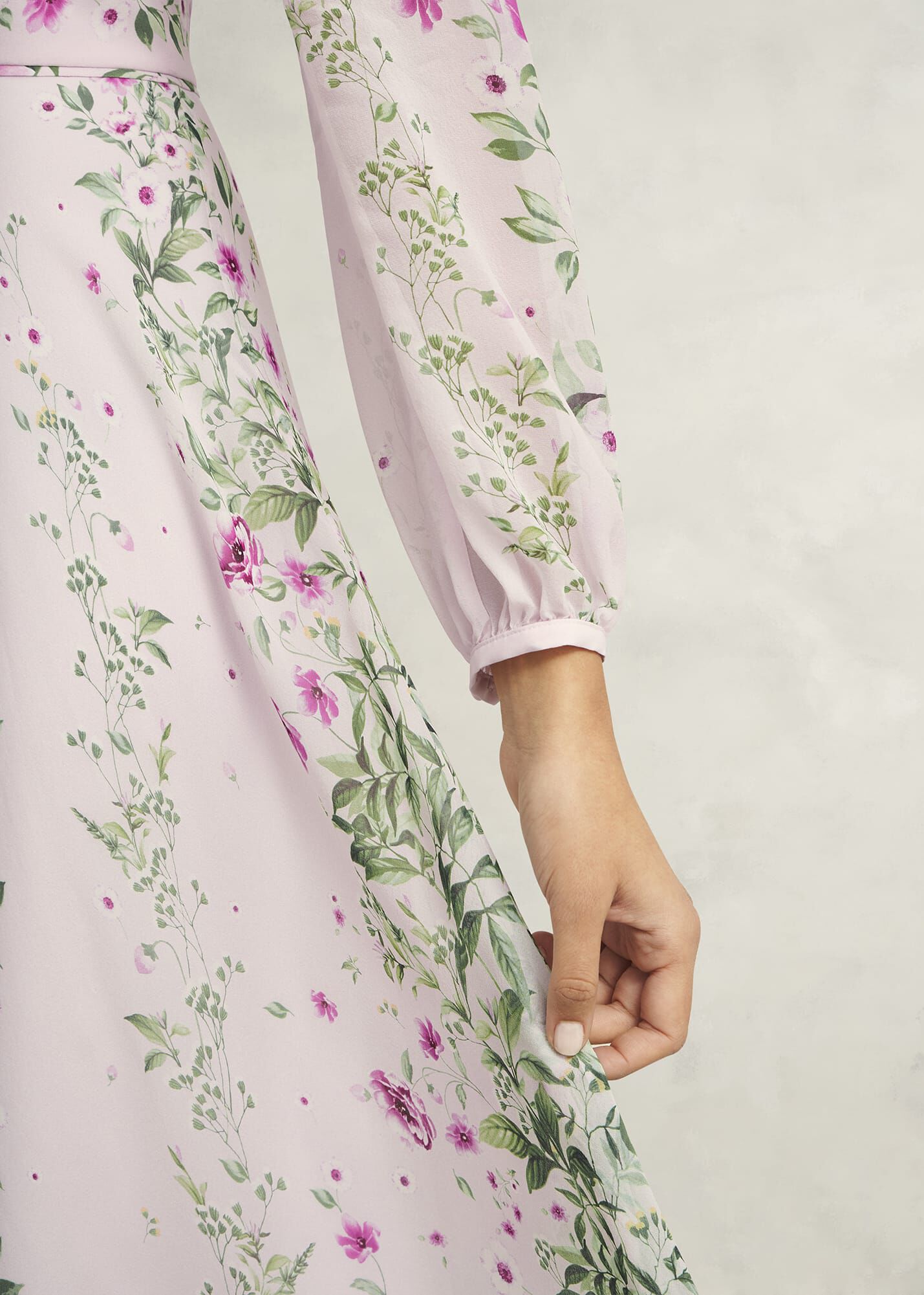 Petite Fay Silk Bow Detail Dress