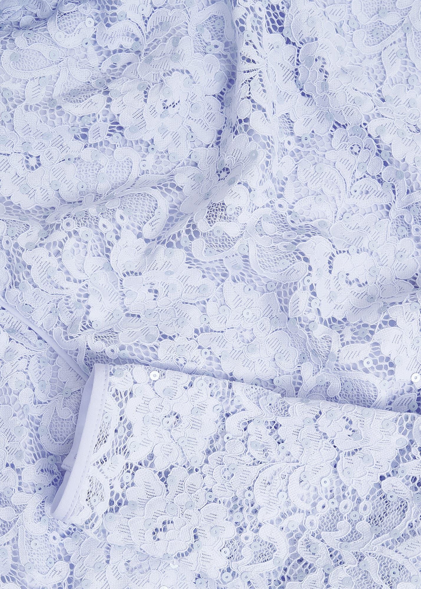 Petite Ottilie Lace Sequin Dress