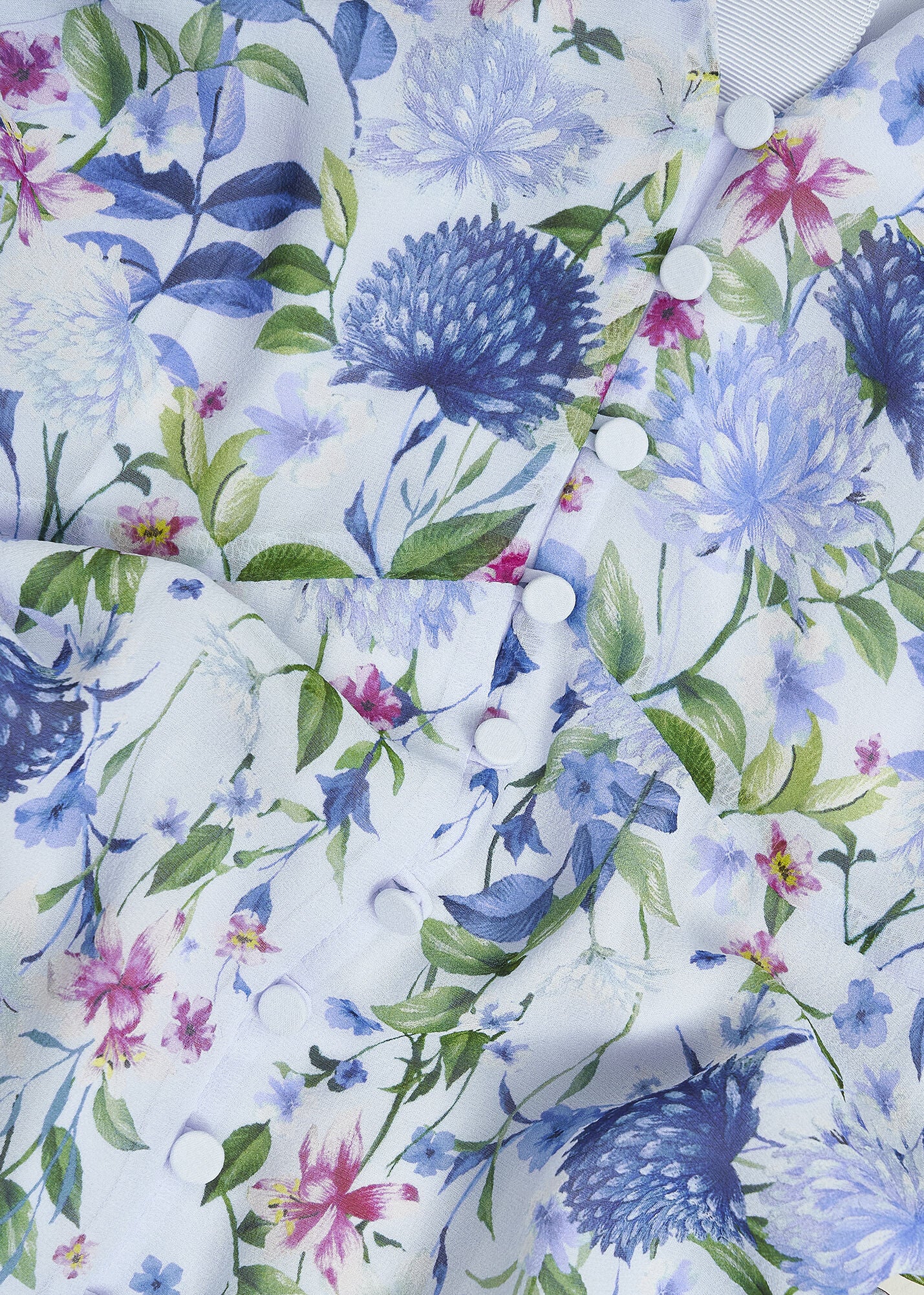 Caversham Floral Silk Dress