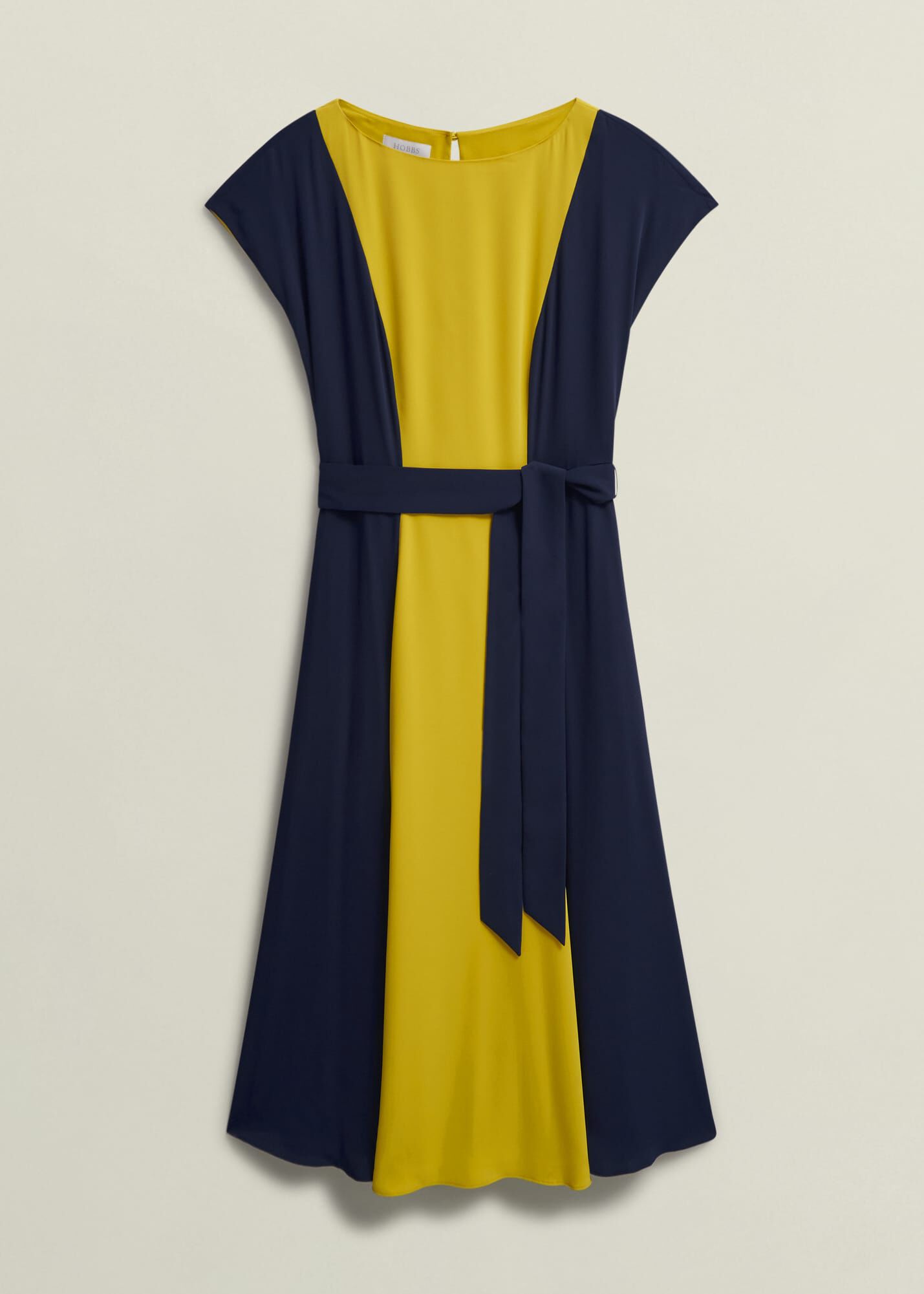 Emery Tie Belted Dress