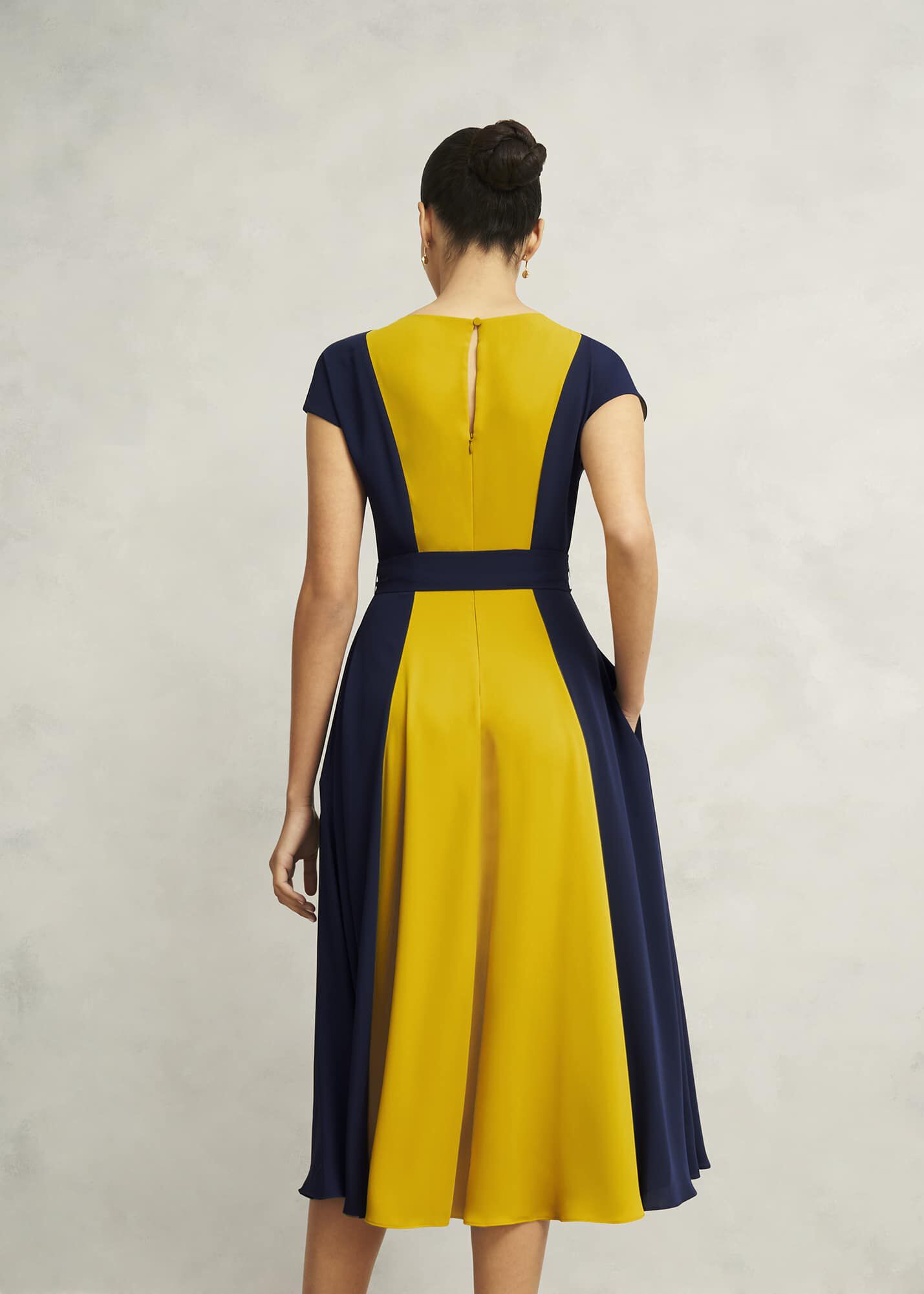 Emery Tie Belted Dress