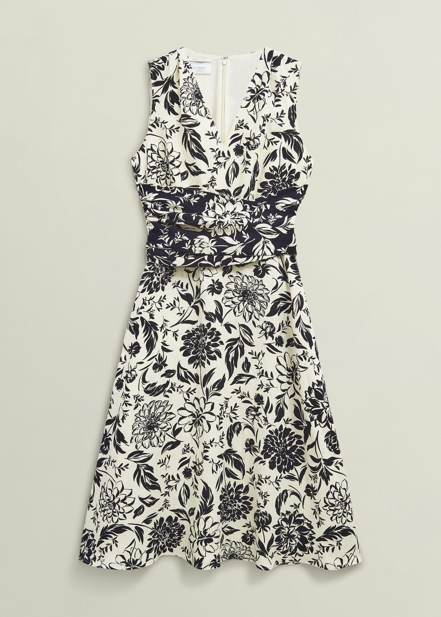 Petite Teagan Linen Dress