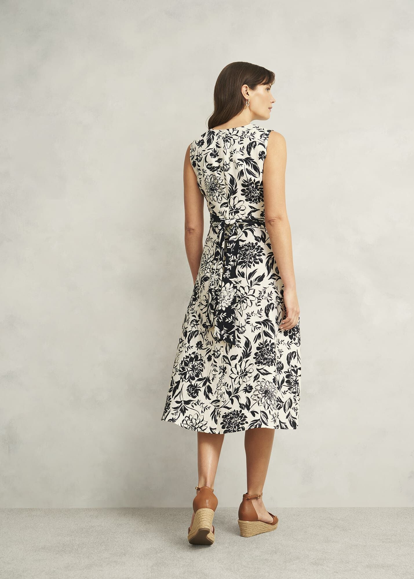 Petite Teagan Linen Dress