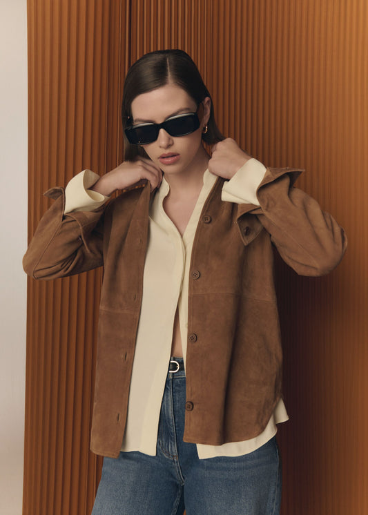 Hever Suede Shirt