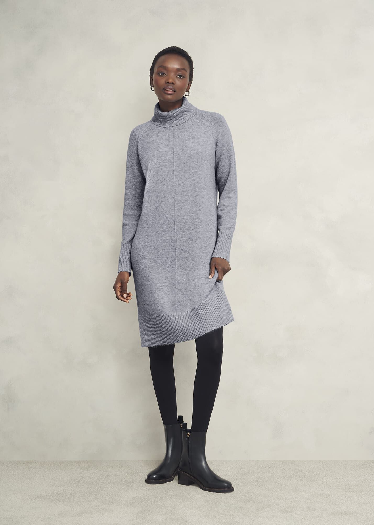 Nessa Knitted Dress With Alpaca