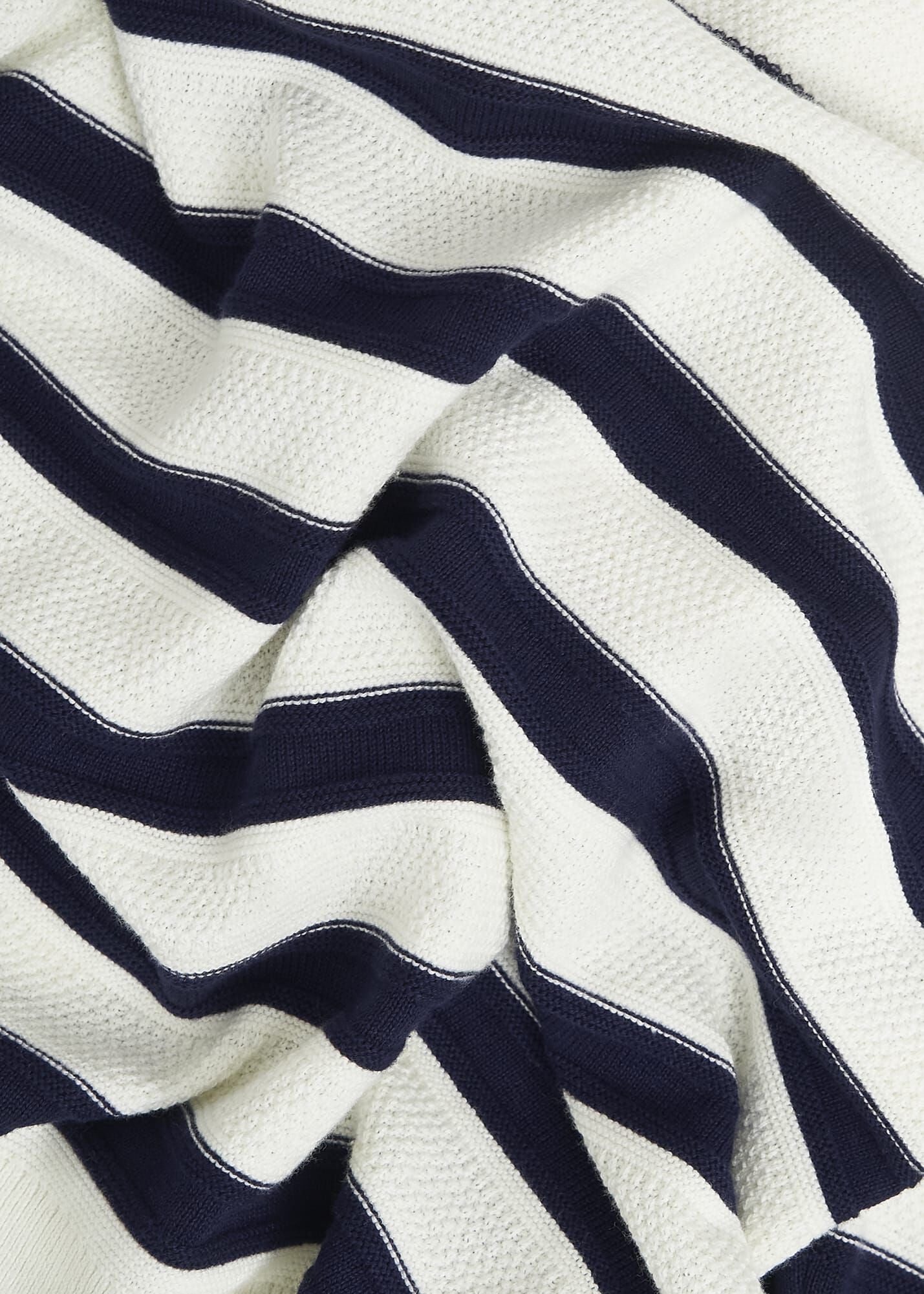 Amoura Striped Cotton Jumper