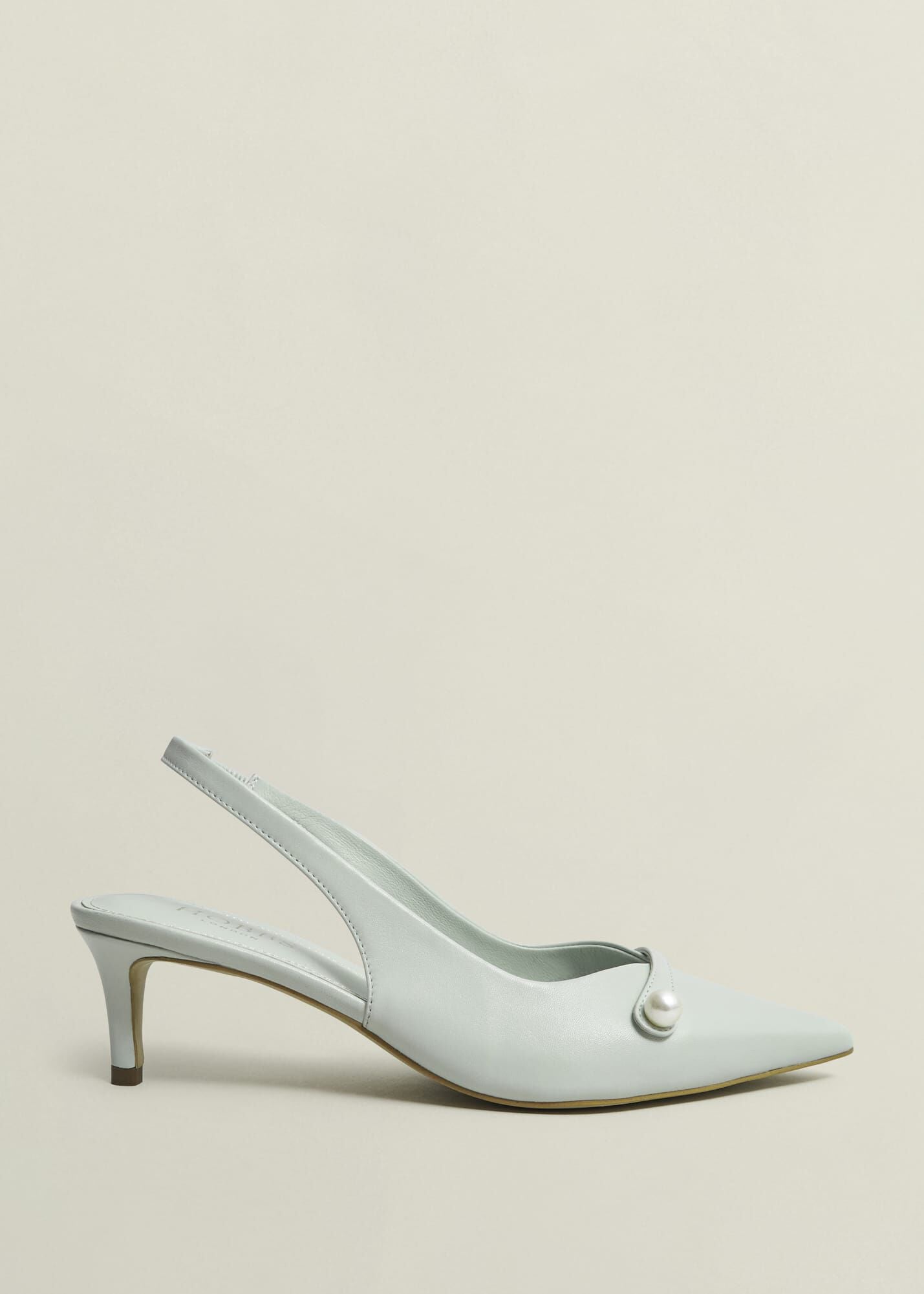 Serena Leather Slingbacks
