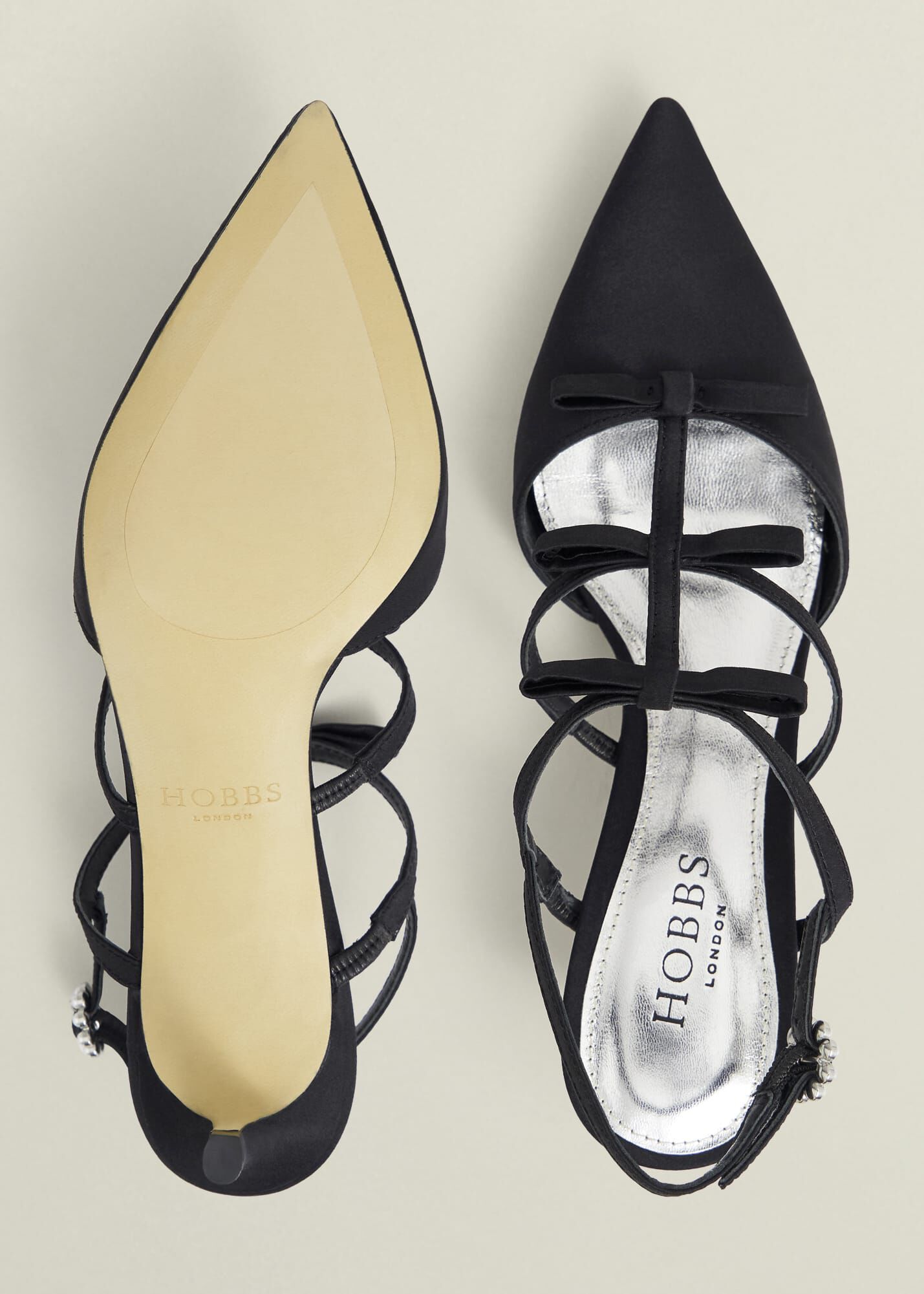 Gosford Satin Heels