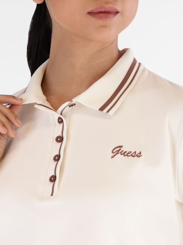 Playera Tipo Polo Guess Active Fabia