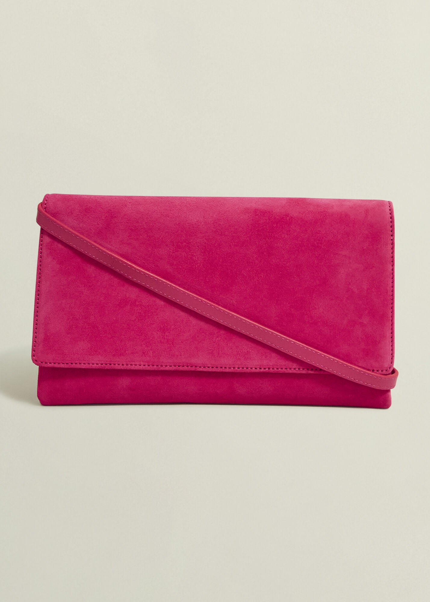 Renata Suede Clutch
