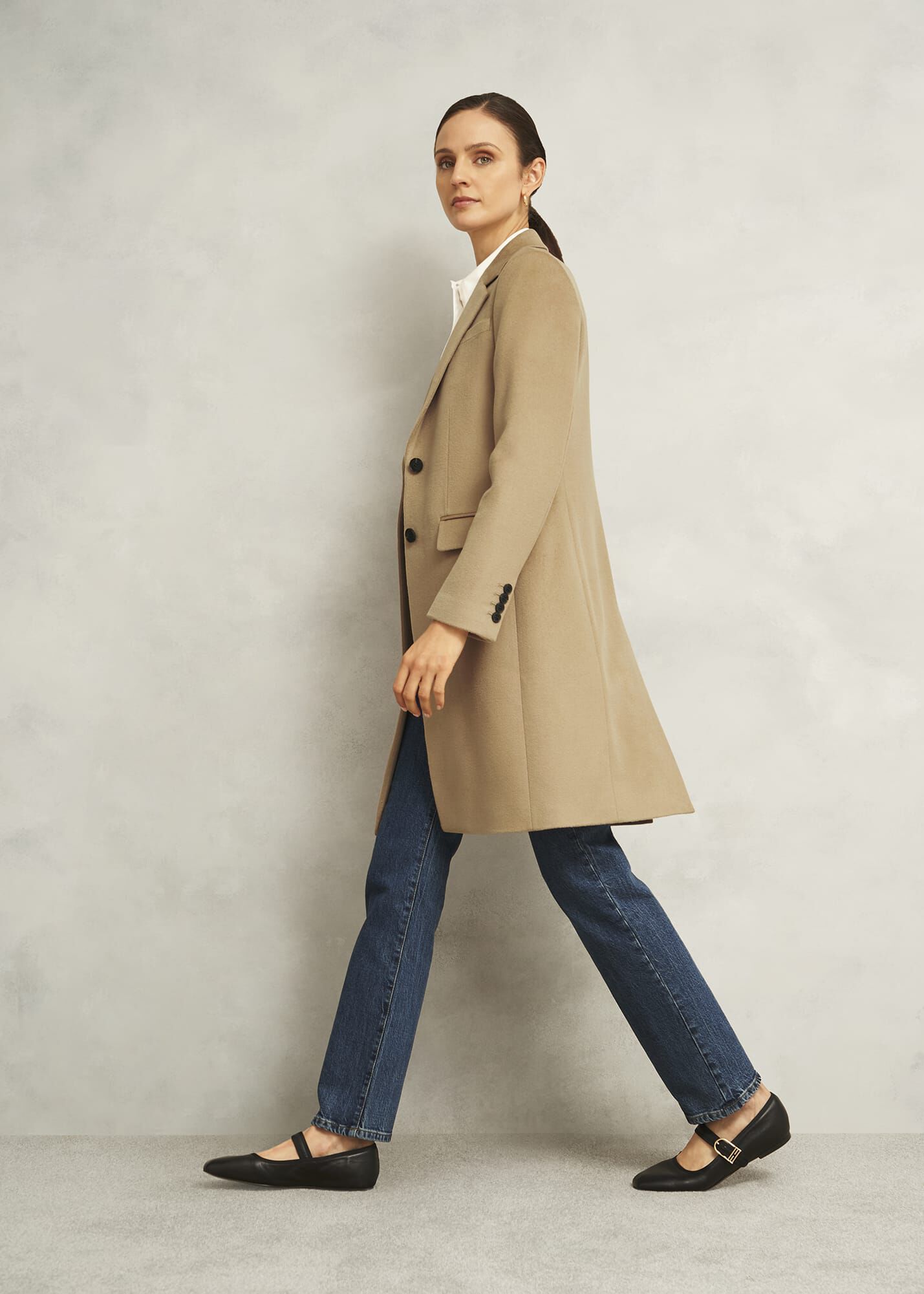 Petite Cavendish Wool Coat