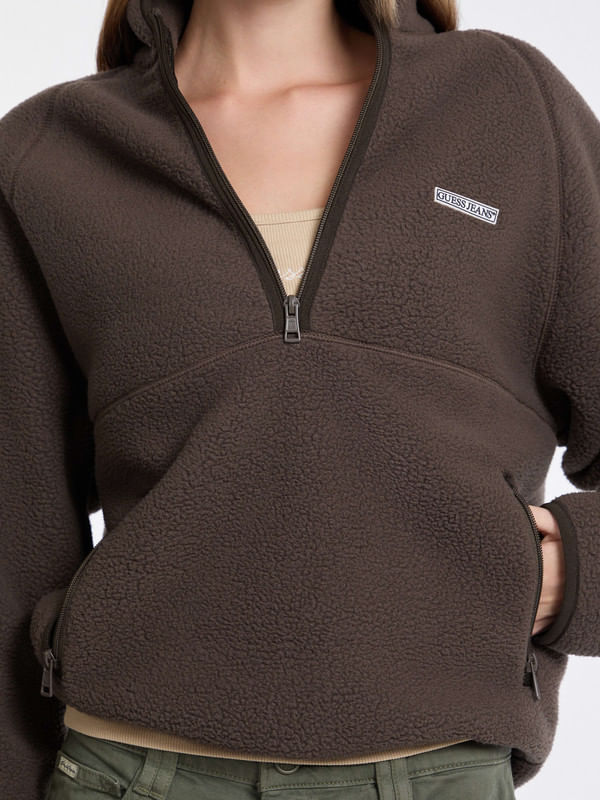 Sudadera Guess Sherpa  -  Guess Jeans