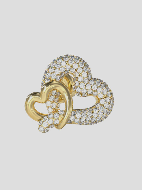 Aretes Guess Love Bites