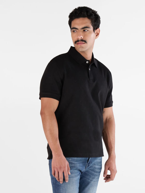 Playera Tipo Polo Guess Jacquard