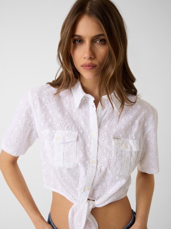 Camisa Guess Cropped - Guess Jeans
