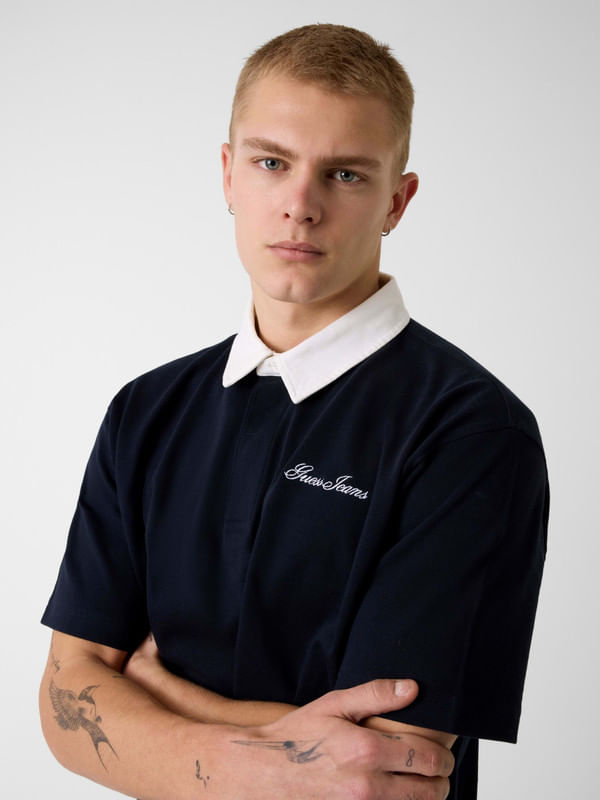 Playera Tipo Polo Guess Os - Guess Jeans