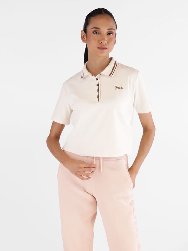 Playera Tipo Polo Guess Active Fabia