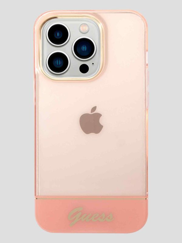 Funda Para Celular iPhone 14 Pro Guess Translucent Strap
